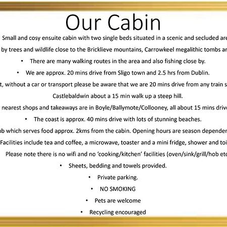 Carrowkeel Cabin Sligo Bagian luar foto